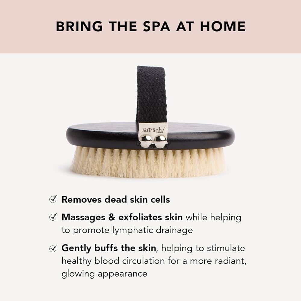 Dry brush, facial brush, and gua sha massage tool - Picture 3 of 8